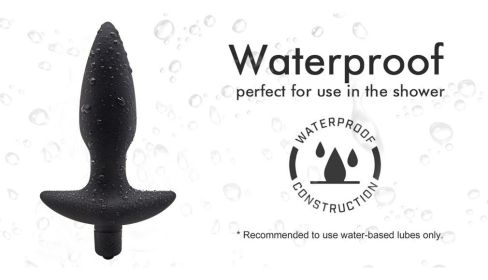 Anal Vibrator for Men Women G-spot Sex Toys Vibrating Anus Plug Prostate Massager Vibrators with 10 Modes - USB Charging Soft Silicone Sex Vibrat