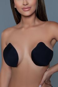 2190 Cat Ears Fabric Cover-Ups (Color: Black, size: D)