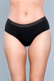 1848 Roxy Panty (Color: Black, size: M)