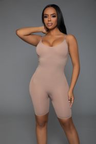 2340 Shape It All Bodyshaper (Color: Nude, size: 1X/2X)