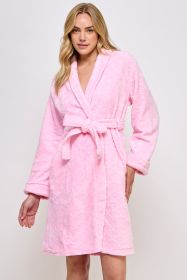 2490 Ariel Robe (Color: Pink, size: S/M)