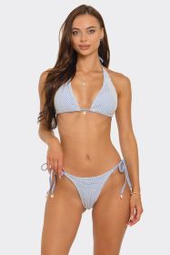2527 Allegra Bikini Set (Color: Blue, size: M)
