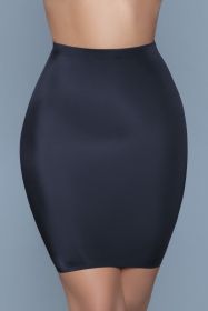 2005 Slimin' Shapewear Slip Skirt (Color: Black, size: S/M)