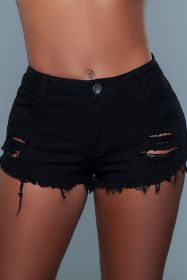 J16 Curves For Days Shorts (Color: Black, size: M)