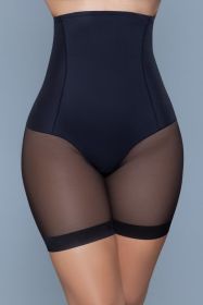 2859 Cheek Me Out Shapewear Bottoms (Color: Black, size: 3X/4X)