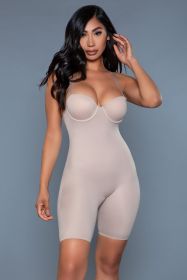 2173 Ultra Shaping Bodyshaper (Color: Nude, size: 3X/4X)