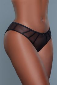2228B Sabrina Panty (Color: Black, size: XL)