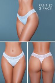 22003PK Devon 3 Pack (Color: Peach/Blue/White, size: XL)