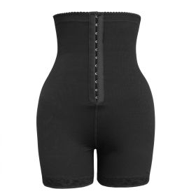 Women Postpartum Girdles Tummy Control Knickers Slimming Panties High Waist Body Shaper Butt Lifter Briefs Shapewear (Color: Black, size: M)