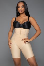 2338 Feeling My Curves Bodyshaper (Color: Nude, size: 1X/2X)