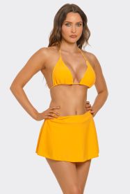2538 Millie Bikini Set (Color: Yellow, size: M)