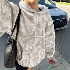 Hoodie Hot Sale Long Sleeve Jungle Maple Leaf Branches (Option: Color 1-XXS)