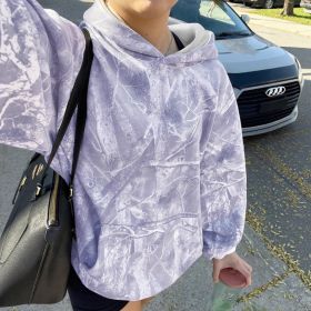 Hoodie Hot Sale Long Sleeve Jungle Maple Leaf Branches (Option: Color 7-XXS)